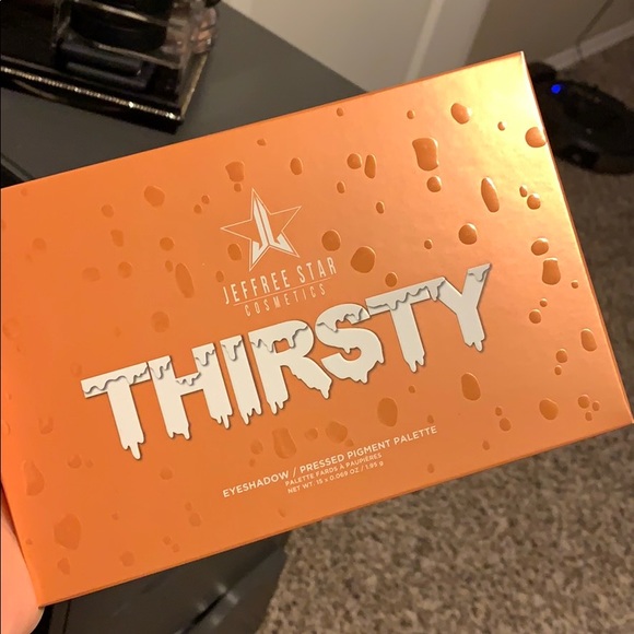 Jeffree Star Other - Jeffree Star Thirsty Palette and Lipstick Set